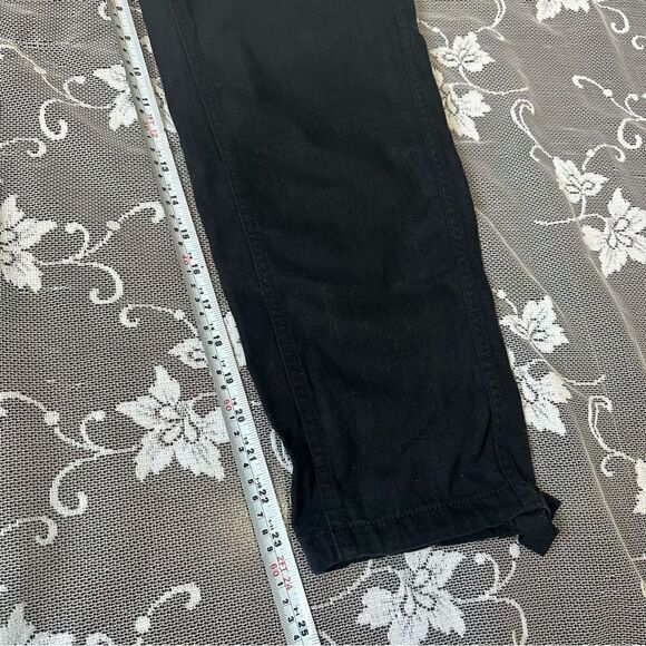 Aritzia Golden By TNA Cotton Lyocell Blend Joggers Black Sz 6 - Picture 14 of 14